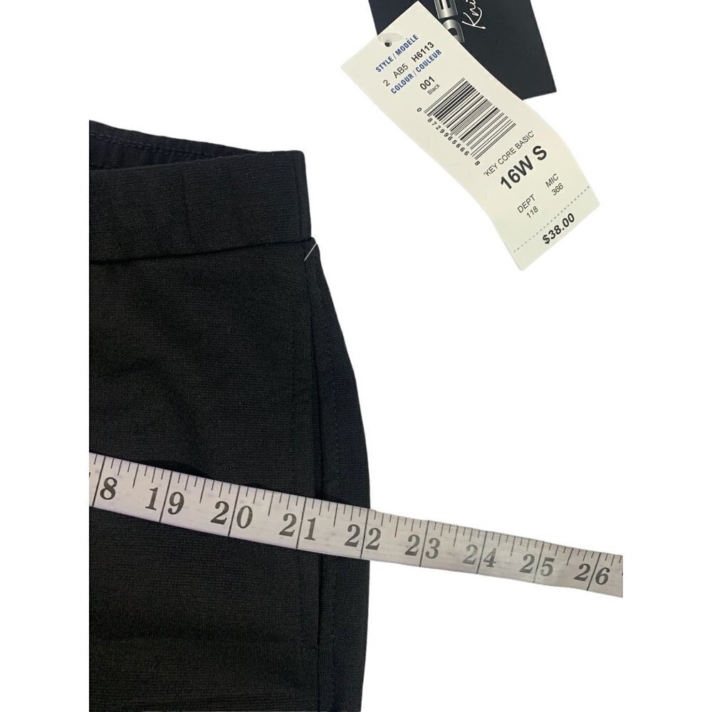 Allison Daley Women's Black Key Basic Pants - Picture 5 of 7